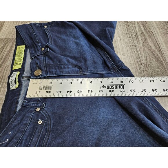 Indigo Rein Jeans Womens Juniors 13 Blue Skinny Denim Dark Wash Embroidered - Picture 9 of 10